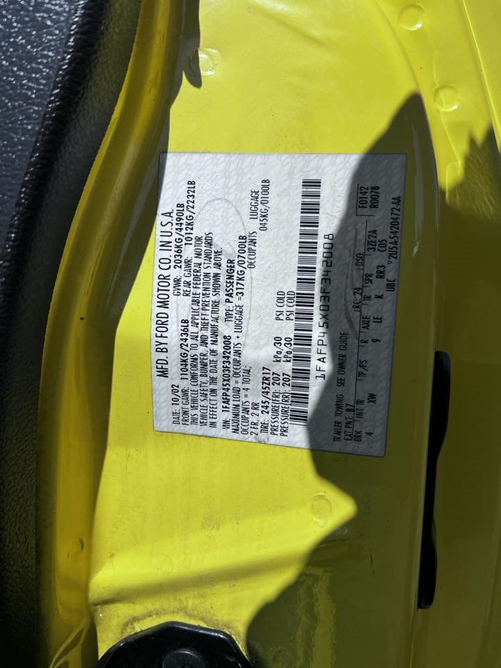 2003 Ford Mustang's photo